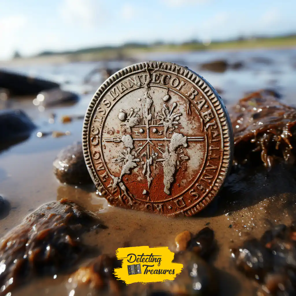 Old coin found when metal detecting in Illinois