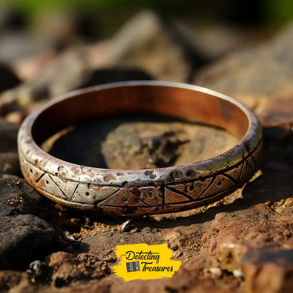 Old ring found when metal detecting in Illinois